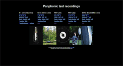 Desktop Screenshot of panphonic.com